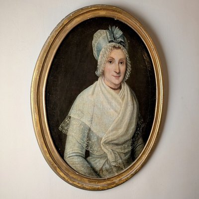 Portrait d'une Demoiselle - French Restoration-period work