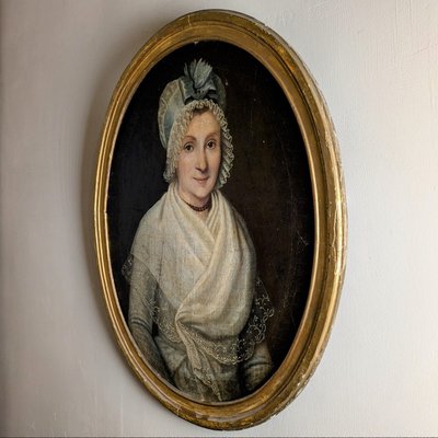 Portrait d'une Demoiselle - French Restoration-period work