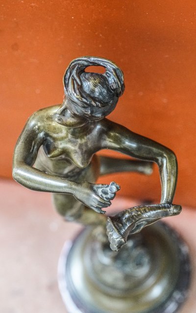 Marcel DEBUT (1875-1933), allegoria in bronzo della fortuna