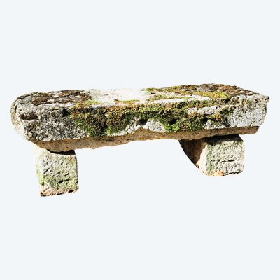 19th century hard stone bench