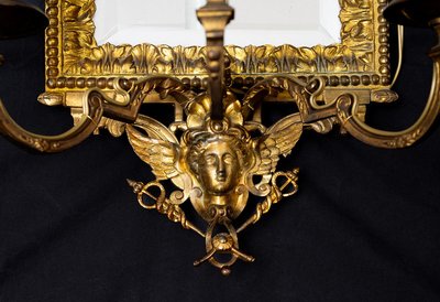 Paire de miroirs anciens, France, XIXe siècle.