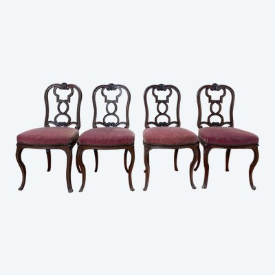 Continuation of 4 chairs Napoleon III era