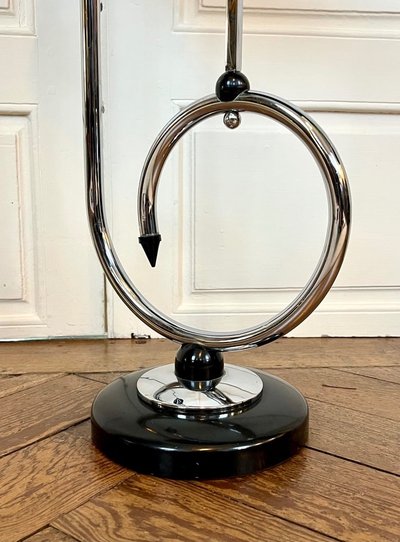 Cendrier Sur Pied Art Déco Moderniste - Demeyere 1930 - 1940