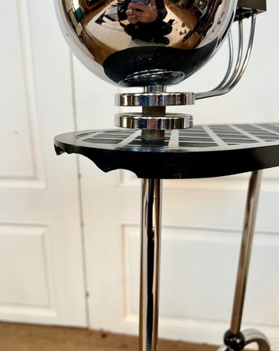 Cendrier Sur Pied Art Déco Moderniste - Demeyere 1930 - 1940