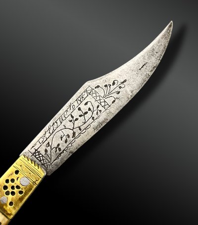 FOLDING KNIFE called Navaja - Spain - XIXth century