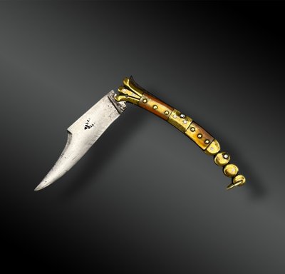 FOLDING KNIFE called Navaja - Spain - XIXth century