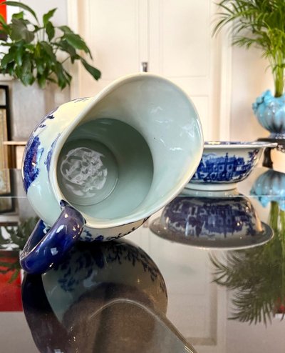 Vasque Et Broc De Toilette - Ensemble En Céramique Anglaise Ironstone