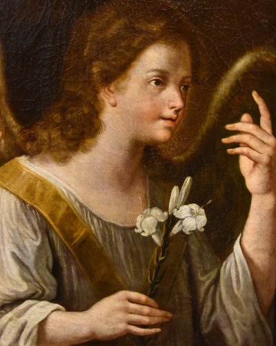 Der Verkündigungsengel, Carlo Maratta (Camerano, 1625 - Rom, 1713) Werkstatt