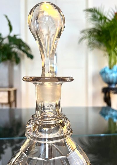 Blown Crystal Decanter