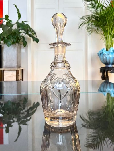 Blown Crystal Decanter