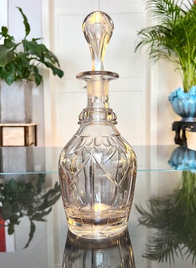 Blown Crystal Decanter
