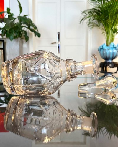 Blown Crystal Decanter