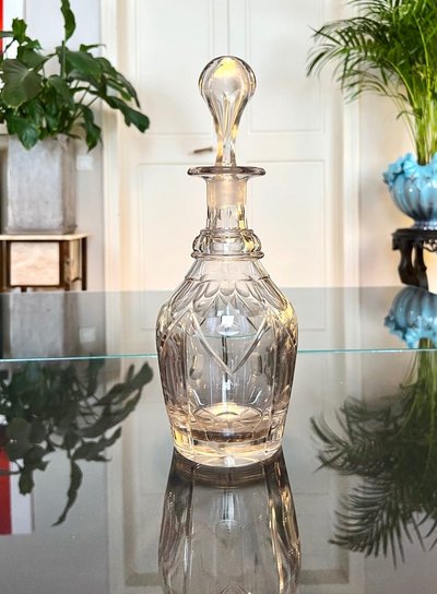 Blown Crystal Decanter