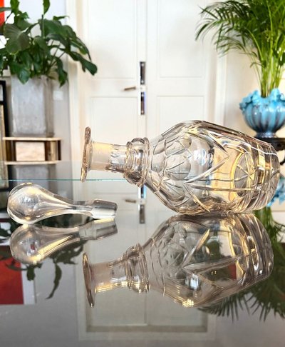 Blown Crystal Decanter