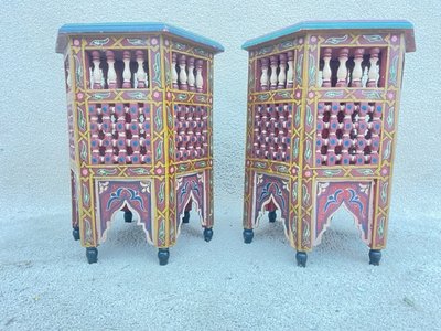 Pair of sofa ends