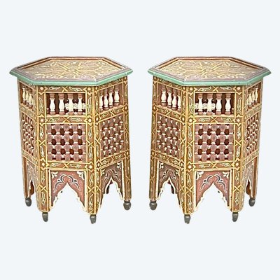 Pair of sofa ends