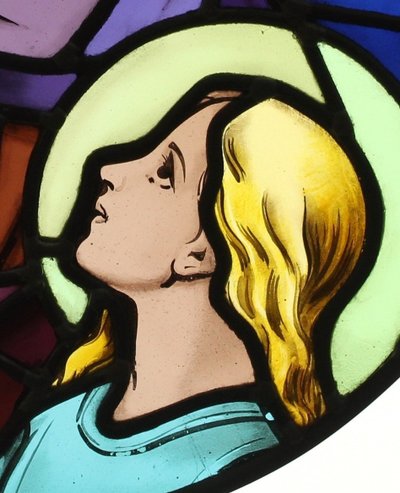 Stained glass - Stained glass windows - Marie and Anne