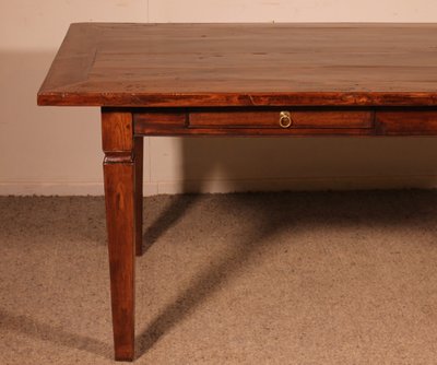 19th Century Farmhouse Table - Netherlands With A Width Of 94cm
