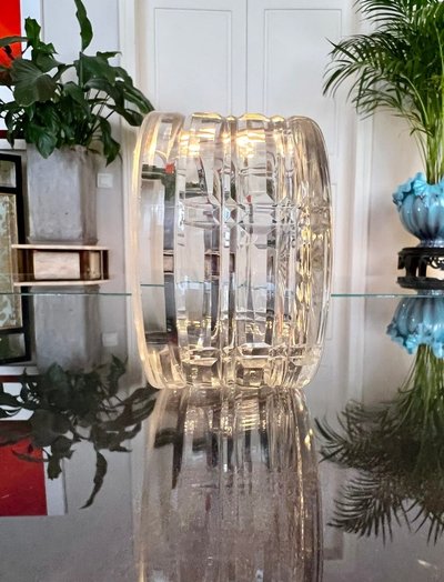 Crystal Pot - Art Deco
