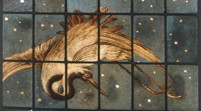 Stained Glass - Stained Glass Windows - Flight of Storks