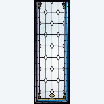 Stained glass - Stained glass windows - Simple glasswork with columns