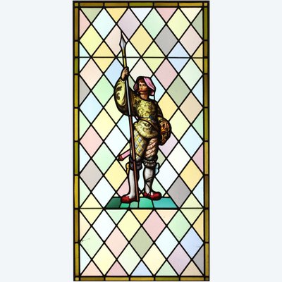 Stained glass - Stained glass windows - Lansquenet