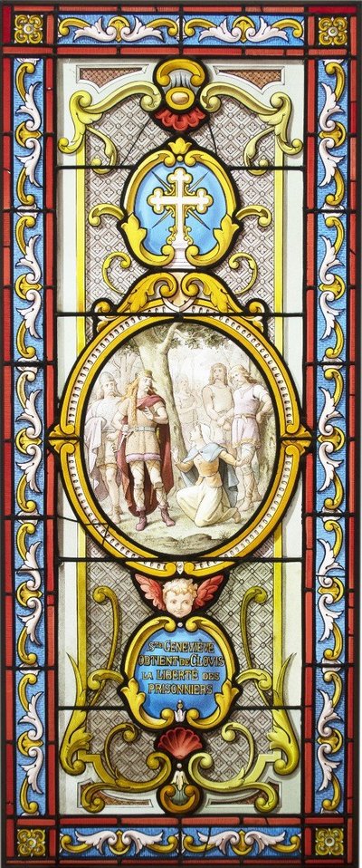 Vitrail - Vitraux - Sainte Geneviève
