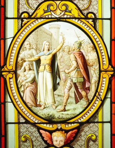 Vitrail - Vitraux - Sainte Geneviève