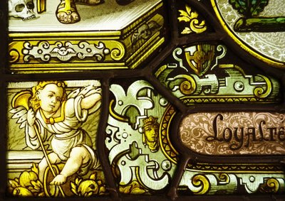 "stained glass windows - Swiss stained glass - Heraldry - Renaissance"