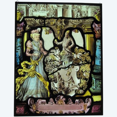 Stained glass windows - Swiss stained glass - Heraldry