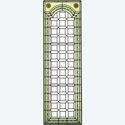 Stained Glass - Stained Glass Windows - Glassworks with 2 Yellow Flowers