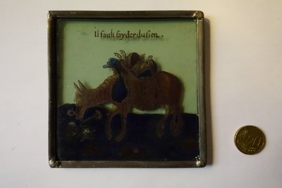 Vitrail - Stained glass - Mule Bien Chargée