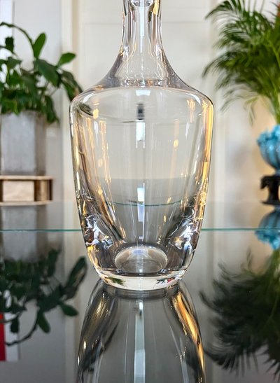 Decanter per acqua in cristallo di Sèvres - Bottiglia di vetro