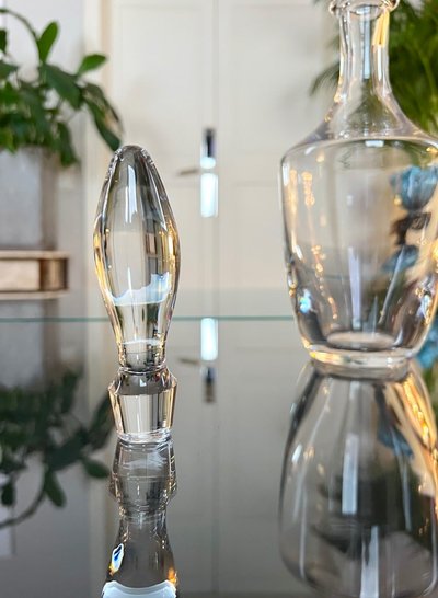 Decanter per acqua in cristallo di Sèvres - Bottiglia di vetro