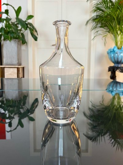 Decanter per acqua in cristallo di Sèvres - Bottiglia di vetro