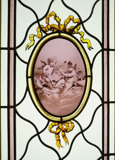 Stained Glass - Stained Glass Windows - Musician Angels