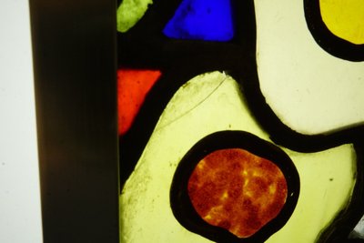 Vitrail - Stained glass - Cascade De Fleurs