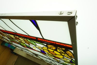 Vitrail - Stained glass - Cascade De Fleurs