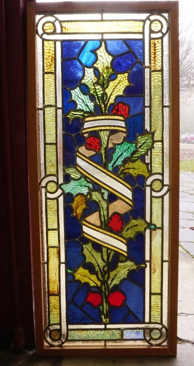 Buntglas - Buntglas - Stechpalmenzweig
