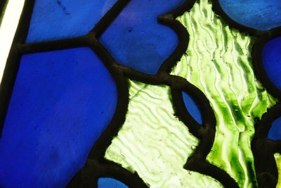 Buntglas - Buntglas - Stechpalmenzweig