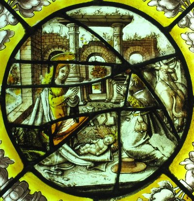 Stained glass - Stained glass windows - Nativity