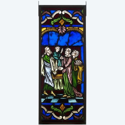 Stained glass - Stained glass windows - Presentation of Jesus at the Temple