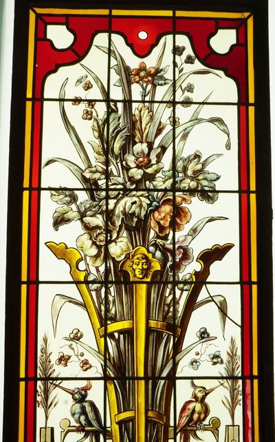 Stained glass - Stained glass windows - Renaissance bouquet
