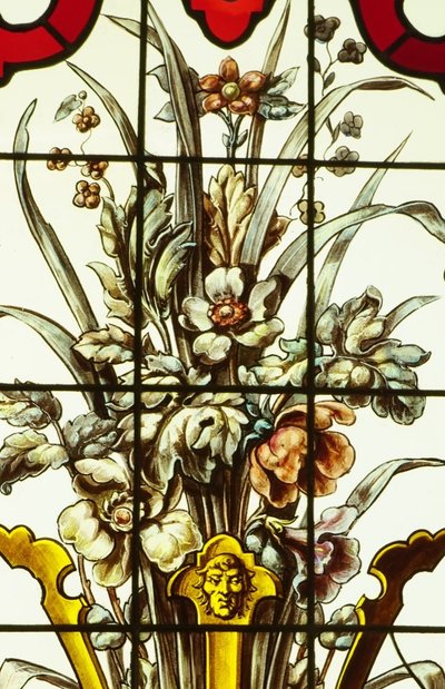 Stained glass - Stained glass windows - Renaissance bouquet