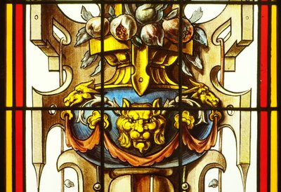 Stained glass - Stained glass windows - Renaissance bouquet