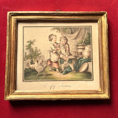 According to J.B. Huet, four childish scenes