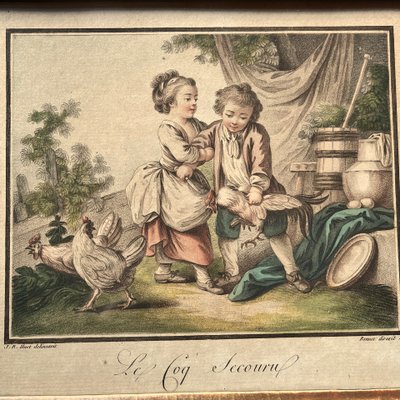 According to J.B. Huet, four childish scenes