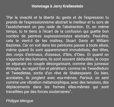 JERRY KRELLENSTEIN 1925/2010