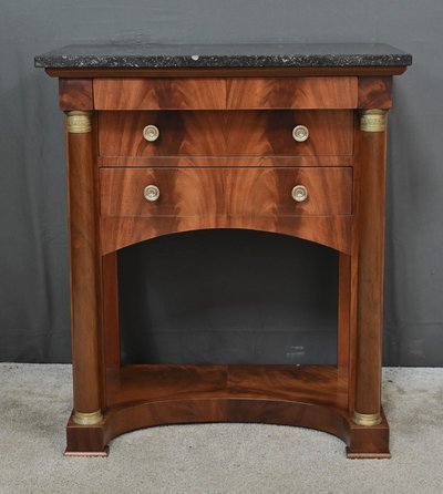 Petite Commode Chiffonnière en Acajou, style Empire – 1ère partie XXe