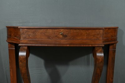 Console en Acajou et Placage d’Acajou, style Restauration – Milieu XIXe